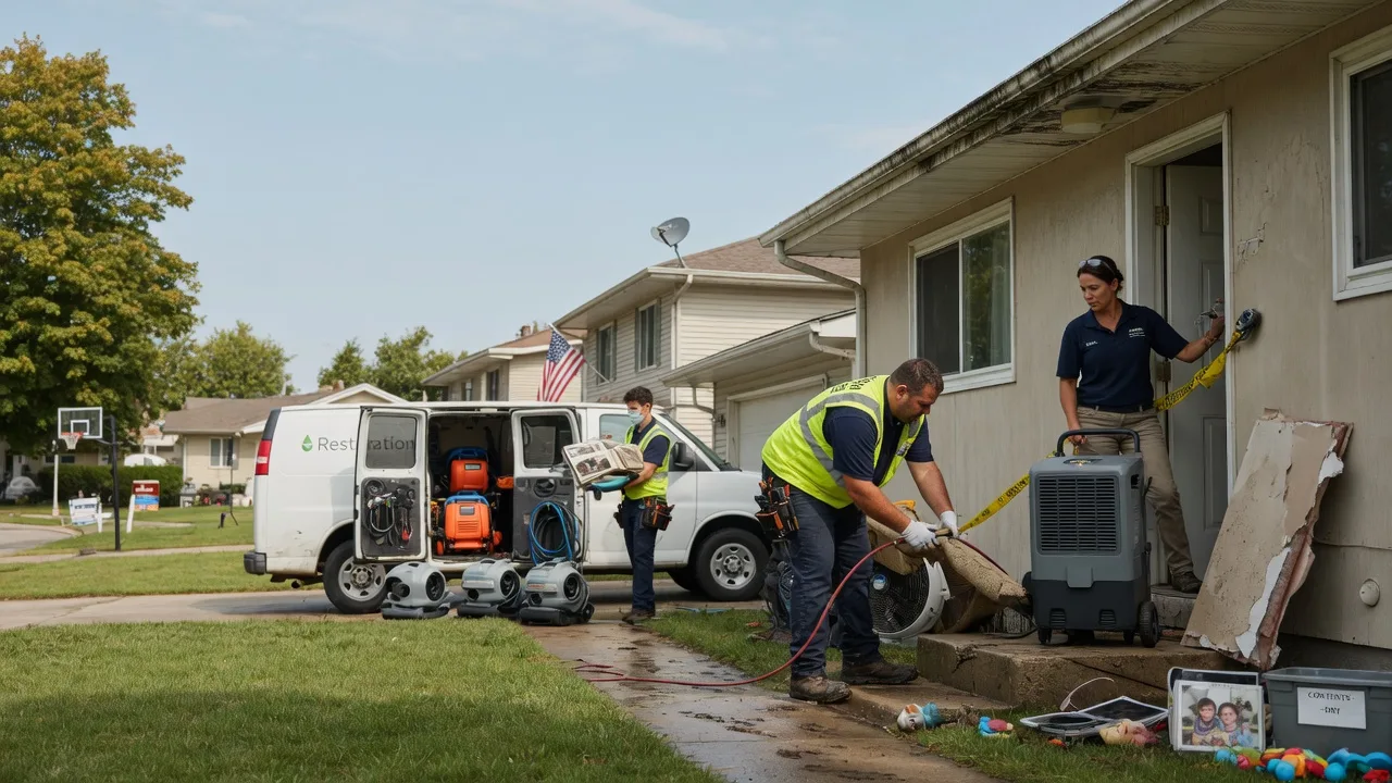 Water Damage Restoration in Oregon, WI near me